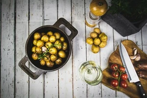 Premium Pfanne Gusseisen Gusspfanne 20 cm 8mm sehr massiv 3,5kg Made in Germany - Bild 1 von 6