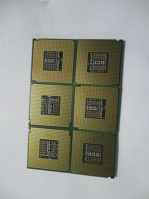 LOT OF 6 Intel Xeon E5450 Quad Core 3.00GHz 12Mb Cache 1333MHz Buss SLBBM LGA771 - Image 1 of 3