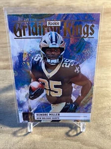 2023 Donruss Kendre Miller #RGK-20 Rookie Gridiron Kings - Picture 1 of 2
