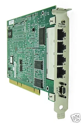 HP DNBE1-BQ T1/E1/J1 ATM PCI CARD 2P-DNBE1-BQ  PCI384 - Image 1 of 3