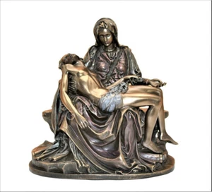 Large Pieta by Michelangelo Madonna Jesus Statue Sculpture Museum Copy 72 cm - Picture 1 of 9