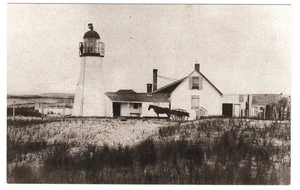 Race Point Lighthouse Provincetown Barnstable MA Cape Cod Bay postcard - Picture 1 of 2