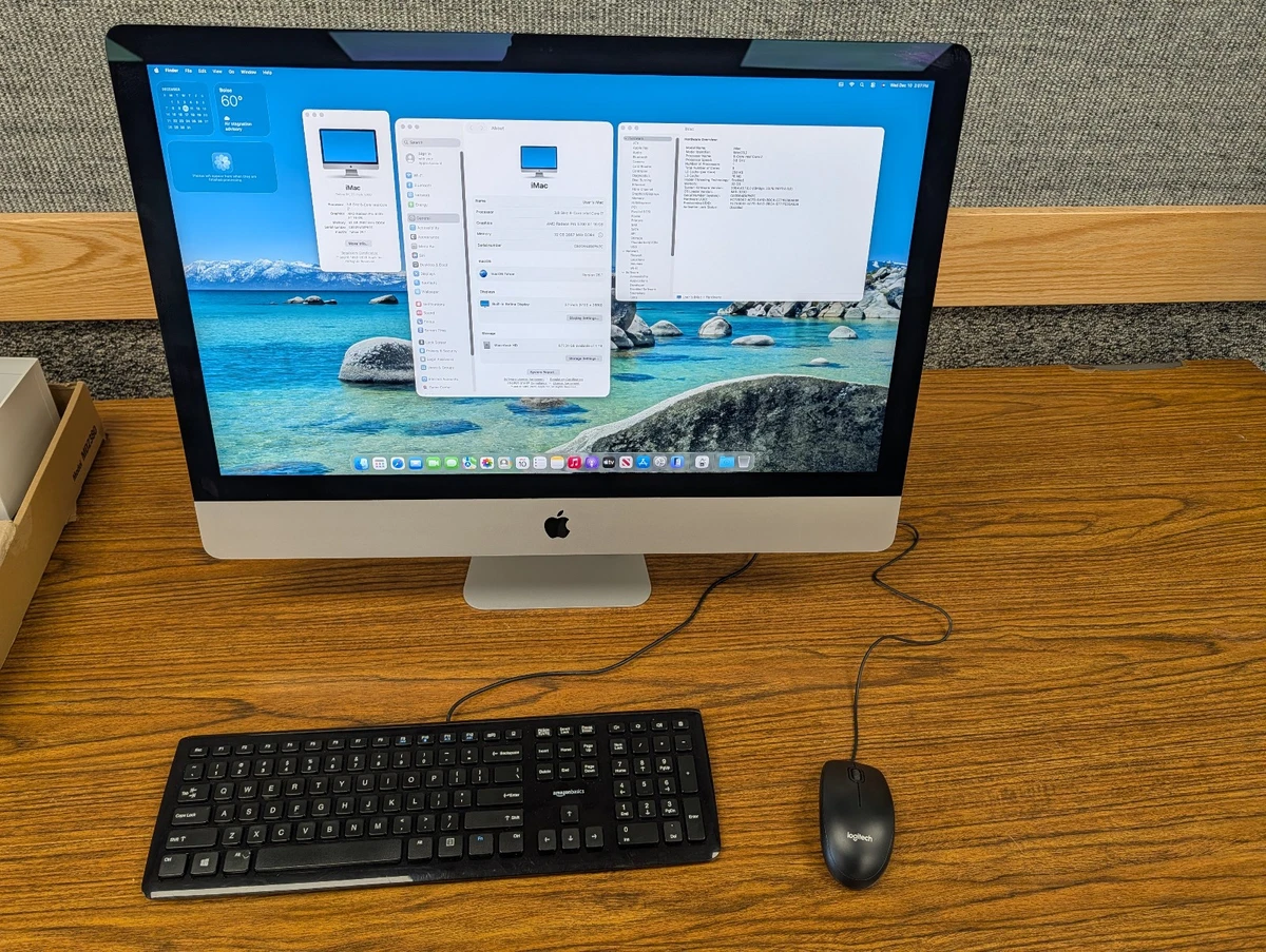 Apple iMac SSD (Solid State Drive) 1 TB or more Apple Desktops