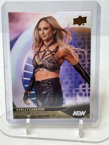 2025 AEW Wrestling UD Gold 70 Harley Cameron - Picture 1 of 2