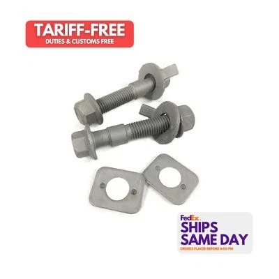 Steeda Autosports 555-4124, 2 Pack Zinc Steel Adjustable Front Camber Bolt Kit F Foto 1 de 4