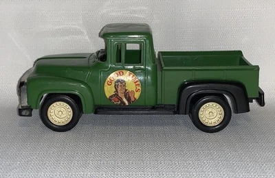 VTG 1956 Ford STROMBECKER Good Times Plastic Pickup Truck Forest Green 7” USA - Image 1 of 4