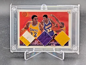 Magic Johnson 2023-24 Jersey Fusion Player Worn Triple Patch /10 - Bild 1 von 6