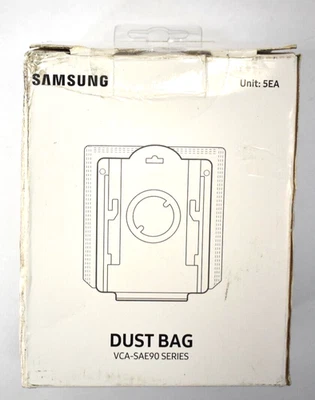 Paquete de 5 bolsas de invitados Samsung serie VCA-SAE90 ADB90 reemplazos originales OEM Foto 1 de 4