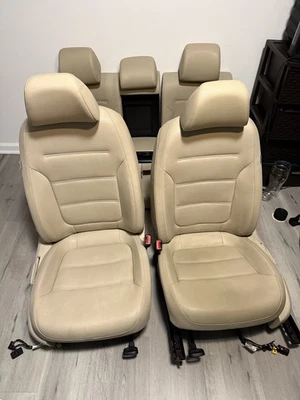 Volkswagen Jetta TDI 2012 juego de asientos térmicos asientos de cuero OEM Foto 1 de 4