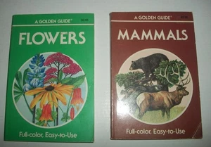 A Golden Guide Flowers C Alexander Martin Zim Mammals Hoffmeister B lot of 2 VG - Picture 1 of 12