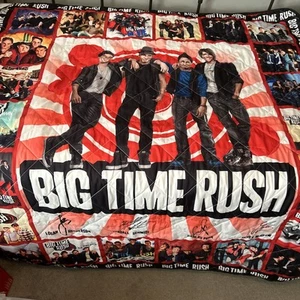 Big Time Rush Band Quilt Blanket 59 X 54“ nickelodeon - Bild 1 von 7