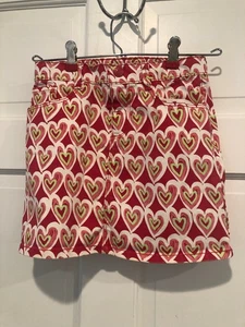 Gymboree Girls Skirt, Size 8, Red/Pink Heart Design - Picture 1 of 5