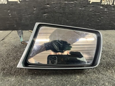 86-93 DEVILLE POWER HEATED DRIVER LEFT LH SIDE VIEW DOOR MIRROR SILVER 13L - Image 1 of 4