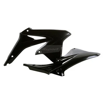 For Suzuki RMZ450 2008-2017 Polisport 8412500002 Black Radiator Scoops Foto 1 de 2