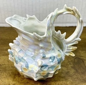 ROYAL BAYREUTH CONCH SHELL CREAM PITCHER Vintage - Picture 1 of 6