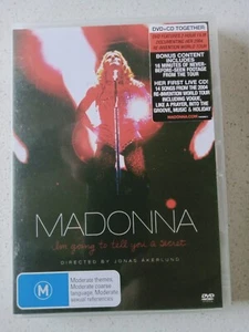 MADONNA - I'M GOING TO TELL YOU A SECRET 2 X DVD SET. AS NEW FREE POST AUST WIDE - Picture 1 of 4