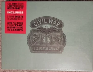 Civil War (4523-4665-4788-4911-4981) (5) Forever Sheets with Book - Sealed - Picture 1 of 4