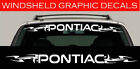 New Pontiac Tribal Decal Sticker Windshield Banner