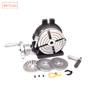 Tavola rotante rivestita con rughe da 6" pollici 4 slot con set di piastre divisorie USA - Foto 1 di 24