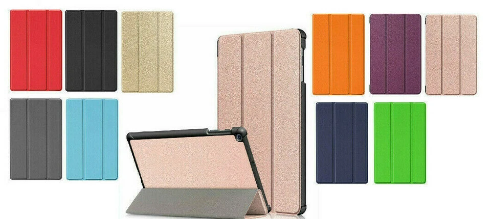 Smart Magnetic Leather Case Cover For Samsung Galaxy Tab A 10.1" 2019 T510 T515 - Image 1 of 1