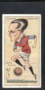Caricaturas de fútbol americano de jugadores de 1927 de Mac #29 James Ruffell - Imagen 1 de 2