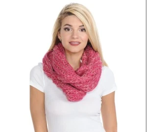 BASICO Erwachsene Grob Fuchsia Infinity Schal für Frauen Kreis Loop Gestrickt Warm... - Bild 1 von 3