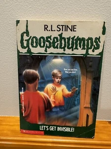 Goosebumps Unnumbered Let’s Get Invisible - TRUE 1ST PRINT VG - Picture 1 of 5