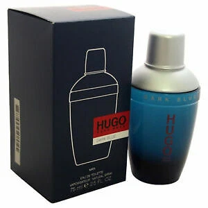 Hugo Dark Blue Por Hugo Boss Hombres 2.5 OZ 75 ml Eau de Toilette Spray Nuevo En Caja Foto 1 de 1