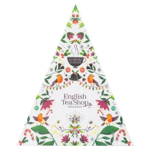 English Tea Shop Christmas Advent Calendar/Triangular White 1 - Picture 1 of 1