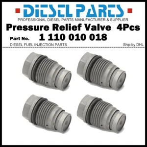 4 piezas 1110010018 SENSOR DE PRESIÓN DE RIEL DE COMBUSTIBLE LIMITADOR VÁLVULA DE ALIVIO - Imagen 1 de 6