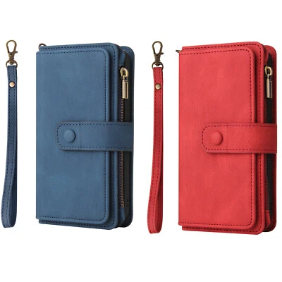 Phone Cover for Samsung S24 A54 A05S A15 Doka Skin Feel PU Leather Wallet Case - Image 1 of 4