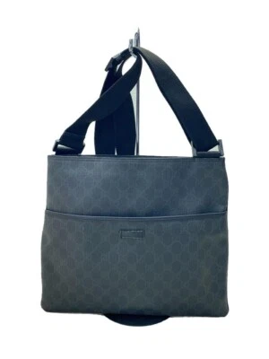 GUCCI Bolso de Hombro GG Supreme PVC Gris Patrón Total 162904 Usado Foto 1 de 4