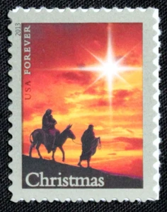 US Stamp Scott #4813 - 2013 Christmas The Holy Family - Forever MNH RL56 - Picture 1 of 1