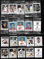 1971-72 PROOF CARD & 1988-89 FRITO LAY NHL HOCKEY STICKER 1-42 SEE LIST