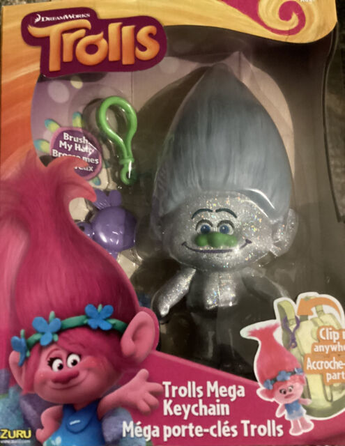 Trolls Peach Troll with Rainbow Hair 8 Phunny Plush - Kidrobot