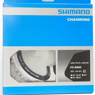 Shimano Dura Ace FC-9000 52T & 36T Chainring Set - Image 1 of 2