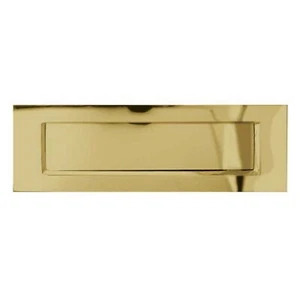 Solid Polished Brass Victorian Style Letter Plate / Flap (PB04C) - Picture 1 of 1