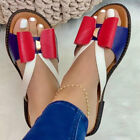 Chaussures d'été pour femmes sandales nœud papillon tongs à la mode