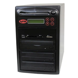 SySTOR 1-2 USB/SD/CF/MS/MMC Multimedia Copiadora de Copia de Seguridad a CD DVD Duplicador - Imagen 1 de 2