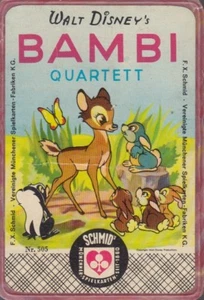 Bambi Quartett - 50er Jahre in Bakelitschachtel - Bild 1 von 11