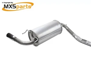 MX5 Mild Steel Rear Exhaust Silencer Tail Pipe Genuine Mazda MX-5 Mk1 1989-1996 - Picture 1 of 6
