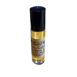 Gardenia & Vanilla Musk  Ten Digit Creations Perfume Oil Roll On - Intense Aroma - Picture 1 of 2