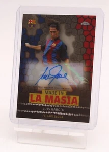 Topps Cromo Automático Luis Garcia FC Barcelona Hecho en LA Masia - Campaña 03/04 - Imagen 1 de 3