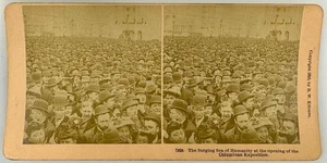 SV027_033 Stereoview Columbian Expostion Opening Day - Bild 1 von 1