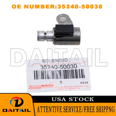 Transmission Shift Control Solenoid for Toyota Tundra&Lexus 35240-50030 Foto 1 de 4