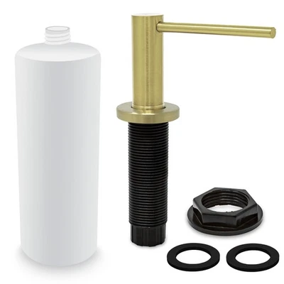 Stainless Steel Kitchen Sink Soap Dispenser Heavy Duty Pump17oz Bottle FREE SHIP - Image 1 of 4