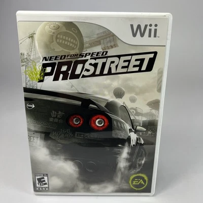 Need for Speed ProStreet Nintendo Wii Videojuego Completo con Manual Carreras EA Foto 1 de 4