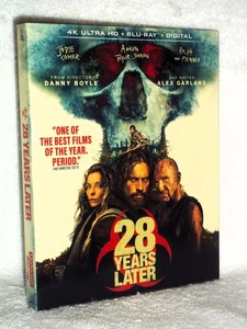 28 Years Later (4K/Blu-ray 2025) Aaron Taylor-Johnson zombie horror w/ SLIPCOVER - Picture 1 of 8