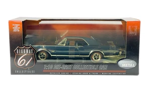 #50194 Highway 61 Midnight Blue 1967 Oldsmobile Cutlass 442~ Sealed 1/18 diecast - Picture 1 of 7