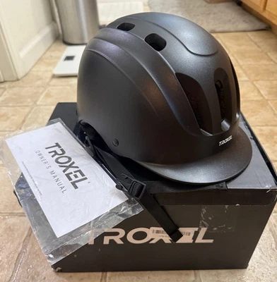 TROXEL SPORT 2.0 HORSE RIDING WESTERN HELMET LOW PROFILE SIZE MEDIUM M - Image 1 of 4